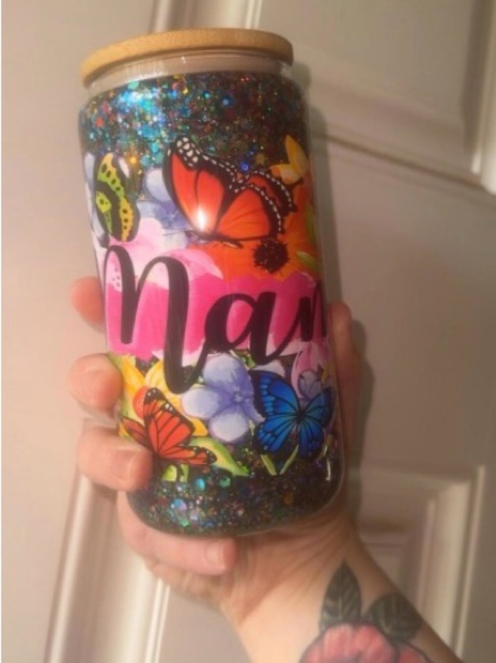 Mama Snowglobe Tumbler